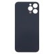 For iPhone 12 Pro Max Back Glass Black with Bigger Camera Hole Blue For iPhone 12 Pro Max Back Glass Black with Bigger Camera Hole Blue