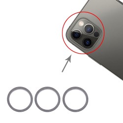 For iPhone 12 Pro Back Camera Lens Metal Protector Hoop Ring For iPhone 12 Pro Back Camera Lens Metal Protector Hoop Ring