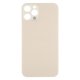 For iPhone 12 Pro Back Glass Black with Bigger Camera Hole Gold For iPhone 12 Pro Back Glass Black with Bigger Camera Hole Gold