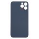 For iPhone 12 Pro Back Glass Black with Bigger Camera Hole White For iPhone 12 Pro Back Glass Black with Bigger Camera Hole White