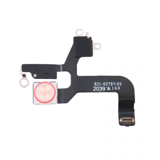 For iPhone 12 Microphone & Flashlight Flex Cable