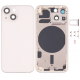 For IPhone 13 Mini Back Housing Cover With Side Keys White