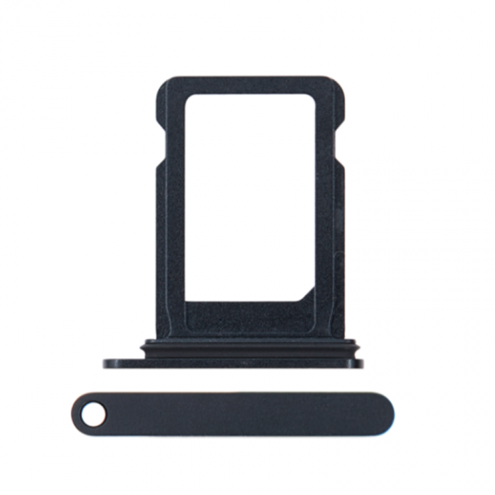 For iPhone 13 Mini Single Sim Card Tray Black