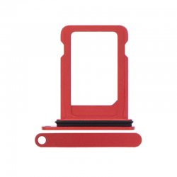  For iPhone 12 Mini / 13 Mini Single Sim Card Tray  Red