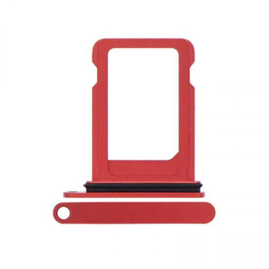 For iPhone 12 Mini / 13 Mini Single Sim Card Tray  Red