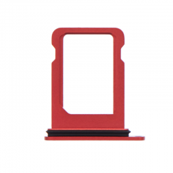 For iPhone 12 Mini / 13 Mini Single Sim Card Tray  Red