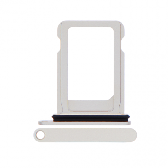 For iPhone 12 Mini / 13 Mini Single Sim Card Tray White