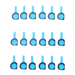 For iPhone 13 Pro / 13 Pro Max / 13 / 13 Mini Front Camera Dustproof Sponge Foam Pads (Big Ring) 100pcs 