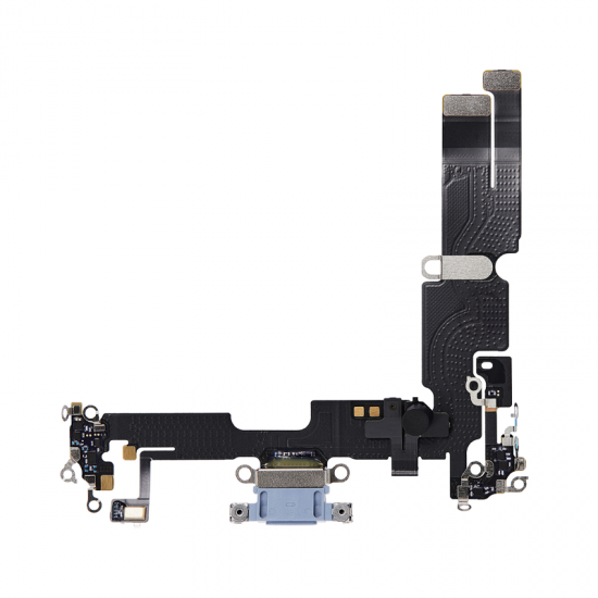 For iPhone 14 Plus Charging Port Flex Cable Blue