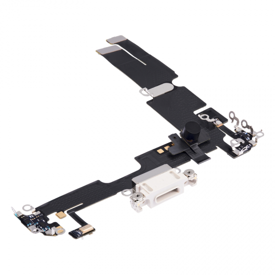 For iPhone 14 Plus Charging Port Flex Cable White