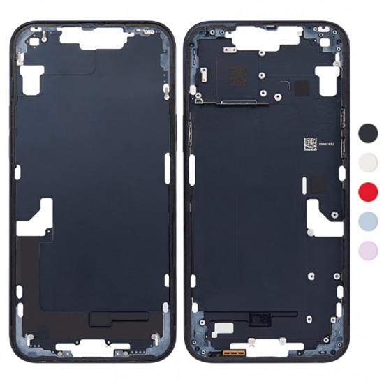 For iPhone 14 Plus Middle Frame With Side Keys