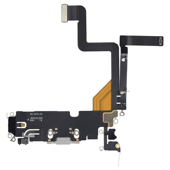 For iPhone 14 Pro Charging Port Flex Cable Sliver