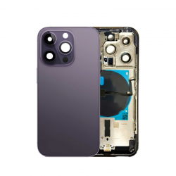 For iPhone 14 Pro Back Housing with Components Pre-Installed For iPhone 14 Pro Back Housing with Components Pre-Installed