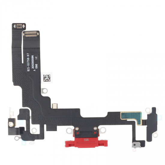 For iPhone 14 Charging Port Flex Cable Red