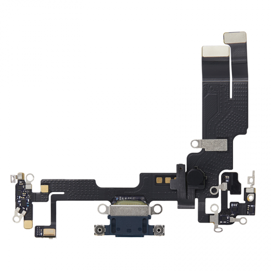 For iPhone 14 Charging Port Flex Cable Blue