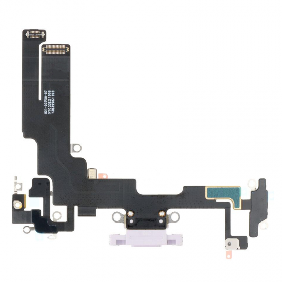 For iPhone 14 Charging Port Flex Cable Purple
