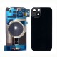 For iPhone 14 Back Glass With Frame Metal Plate Magnetic Camera Lens Small Parts Installed