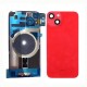 For iPhone 14 Back Glass With Frame Metal Plate Magnetic Camera Lens Small Parts Installed