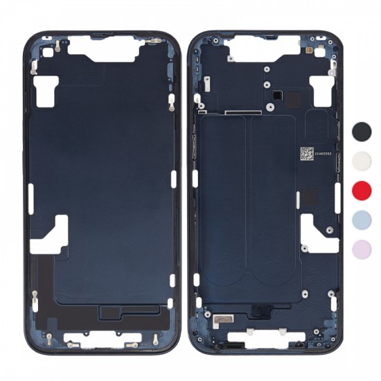 For iPhone 14 Middle Frame With Side Keys