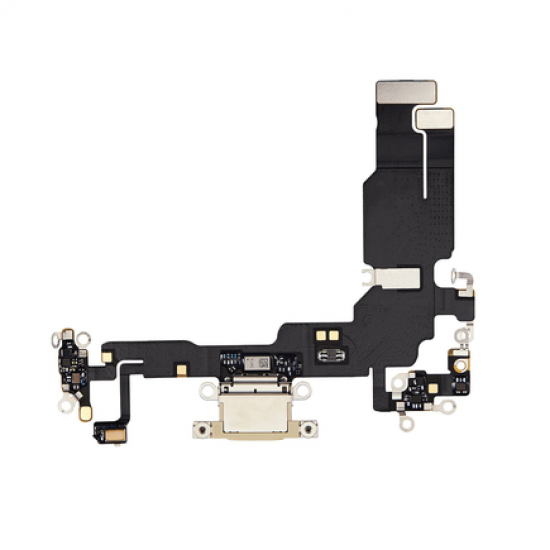 Flex Cable Charging port for iPhone 15 Ori Pulled