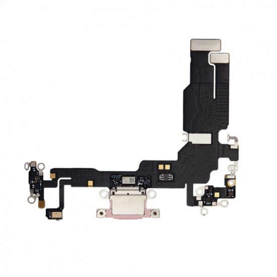 Flex Cable Charging port for iPhone 15 Ori Pulled