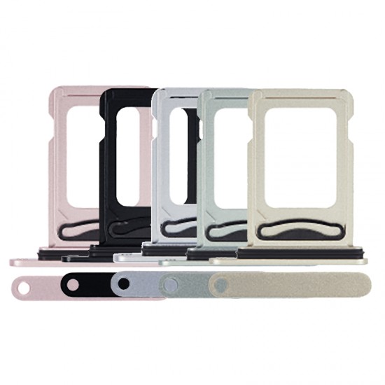 SIM Card Holder for iPhone 15/15 Plus Dual SIM