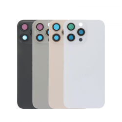 For iPhone 16 Pro Max Back Glass with Frame and Magnetic 