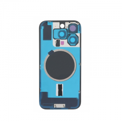 For iPhone 16 Pro Back Glass with Frame and Magnetic