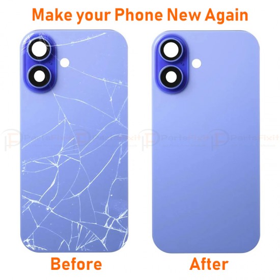 For iPhone 17 Back Glass with Camera Lens and Magnetic For iPhone 17 back glass replacement with camera lens and magnetic support