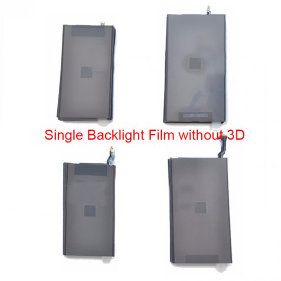 Single Backlight Film without 3D for iP6s/6sp/7/8/7p/8p
