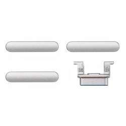 For iPhone 8 / SE 2020 Side Buttons White For iPhone 8 / SE 2020 Side Buttons White