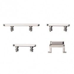 For iPhone X Side Buttons White For iPhone X Side Buttons White