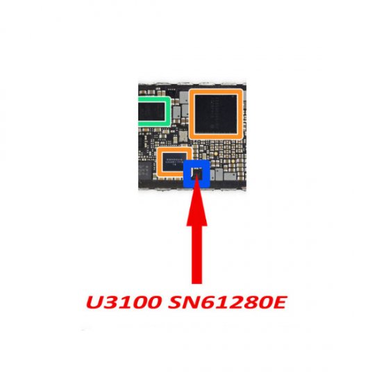 For iPhone X U3100 Camera VDD Boost IC