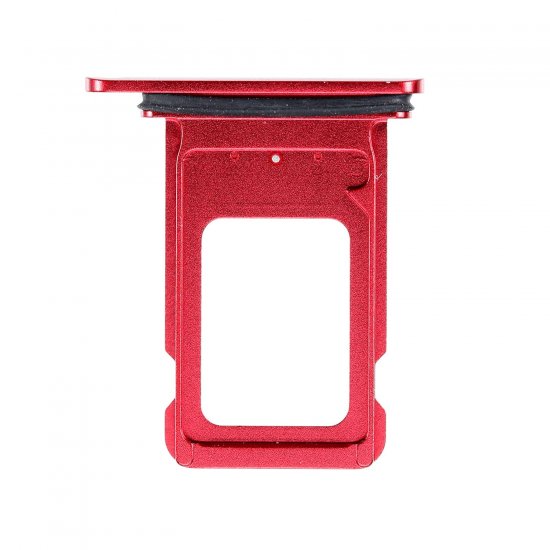 For iPhone XR Dual Sim Card Tray Red
