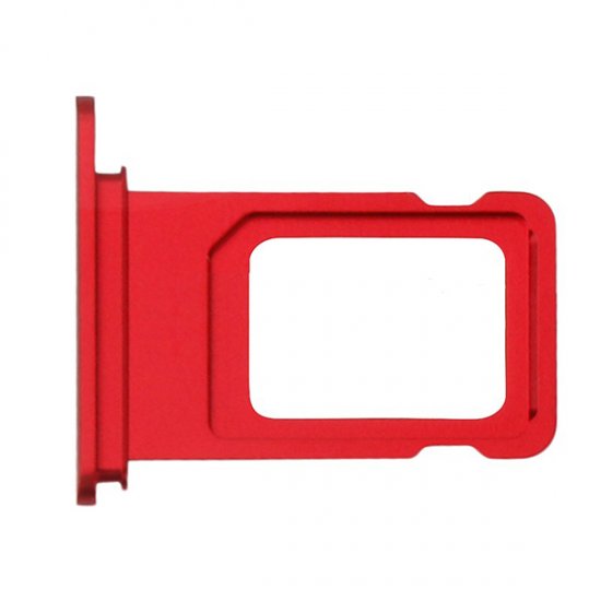 For iPhone XR Singal Sim Card Tray Red