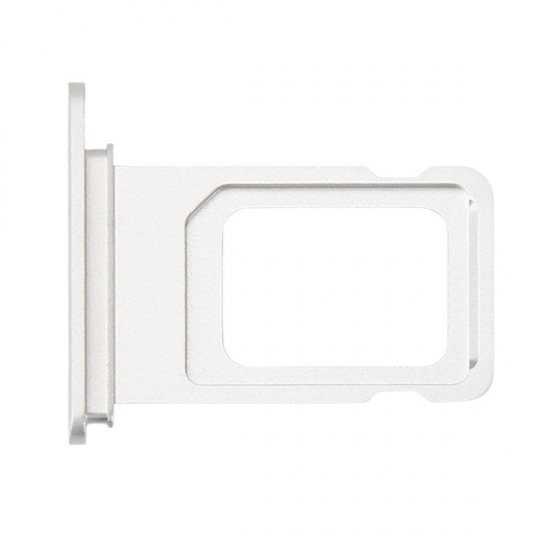 For iPhone XR Singal Sim Card Tray White