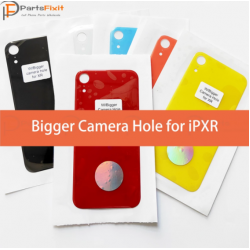 For iPhone XR Back Glass with Bigger Camera Hole For iPhone XR Back Glass with Bigger Camera Hole
