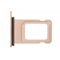 For iPhone Xs Max Single Sim Card Tray Gold