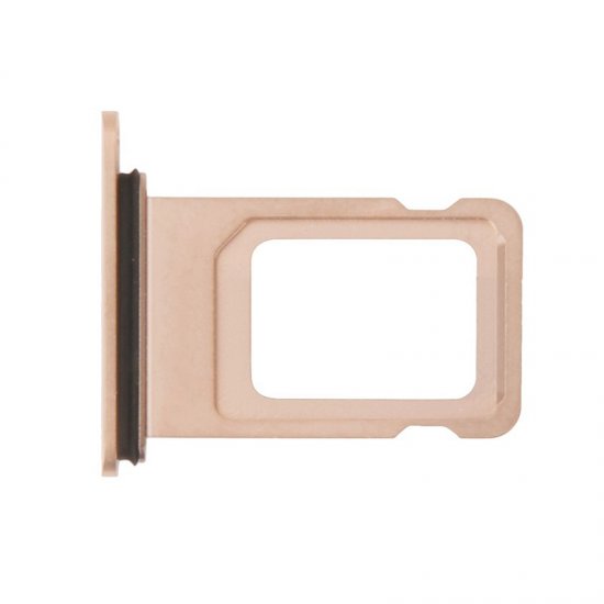 For iPhone Xs Max Single Sim Card Tray Gold