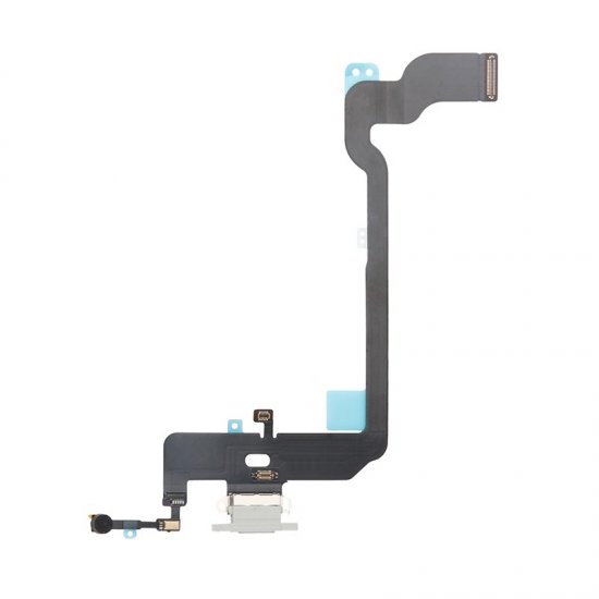 For iPhone Xs Charging Flex Cable White