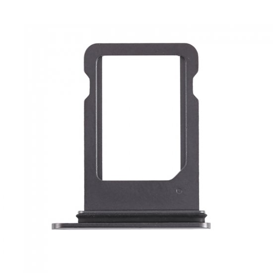 For iPhone Xs Single Sim Card Tray Black