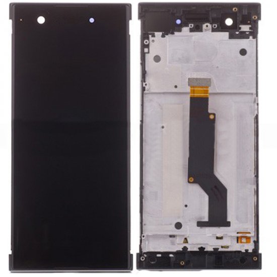 Sony Xperia XA1 LCD Screen Replacement With Frame Black OEM
