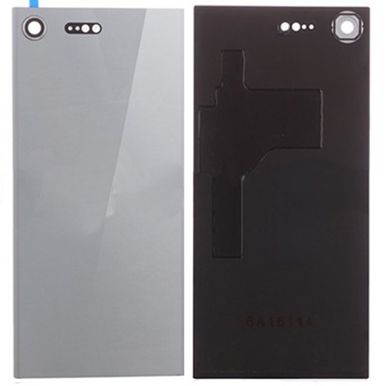  Sony Xperia XZ Premium Battery Door With Camera Lens Silver Ori