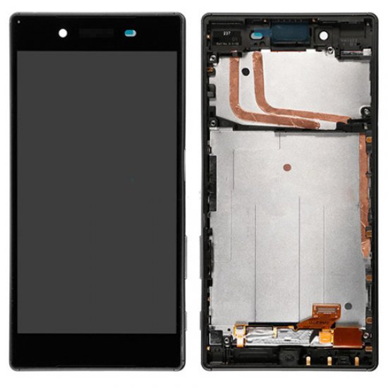 Sony Xperia Z5 LCD Screen Replacement With Frame Black OEM Dual Card Version