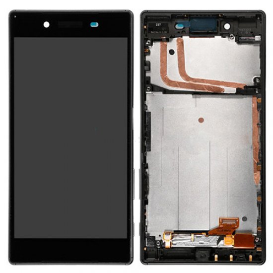 Sony Xperia Z5 LCD Screen Replacement With Frame Black OEM Single Card Version
