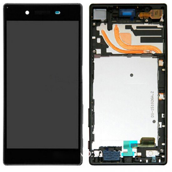  Sony Xperia Z5 Premium LCD Screen Replacement With Frame Black Ori Dual Card Version