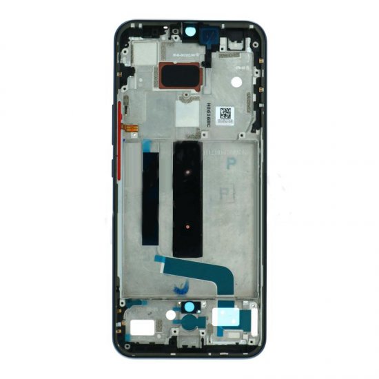 For Xiaomi Mi 10 Lite 5G Front Housing Black Ori