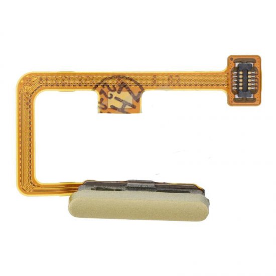 For Xiaomi Mi 11 Lite 5G Power Button&Fingerprint Sensor Flex Cable Yellow Ori