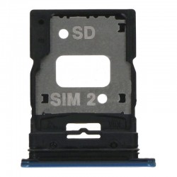 For Xiaomi Mi 11 Lite SIM Card Tray Dual Card Version Blue Ori  