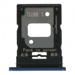For Xiaomi Mi 11 Lite SIM Card Tray Dual Card Version Blue Ori  